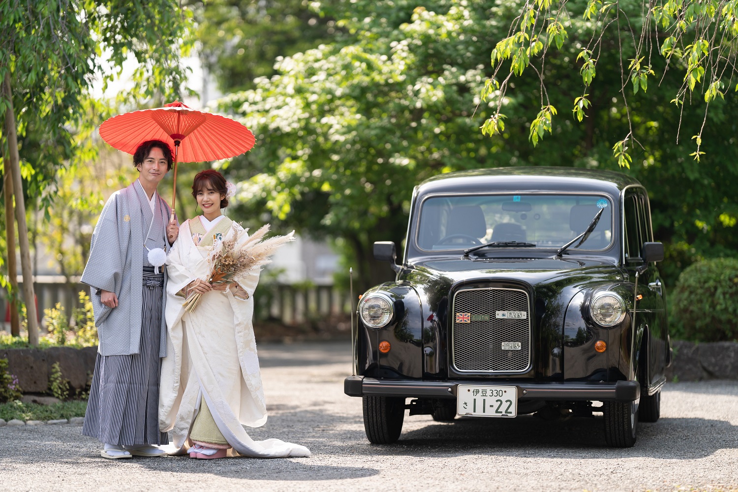 オースチンと新郎新婦