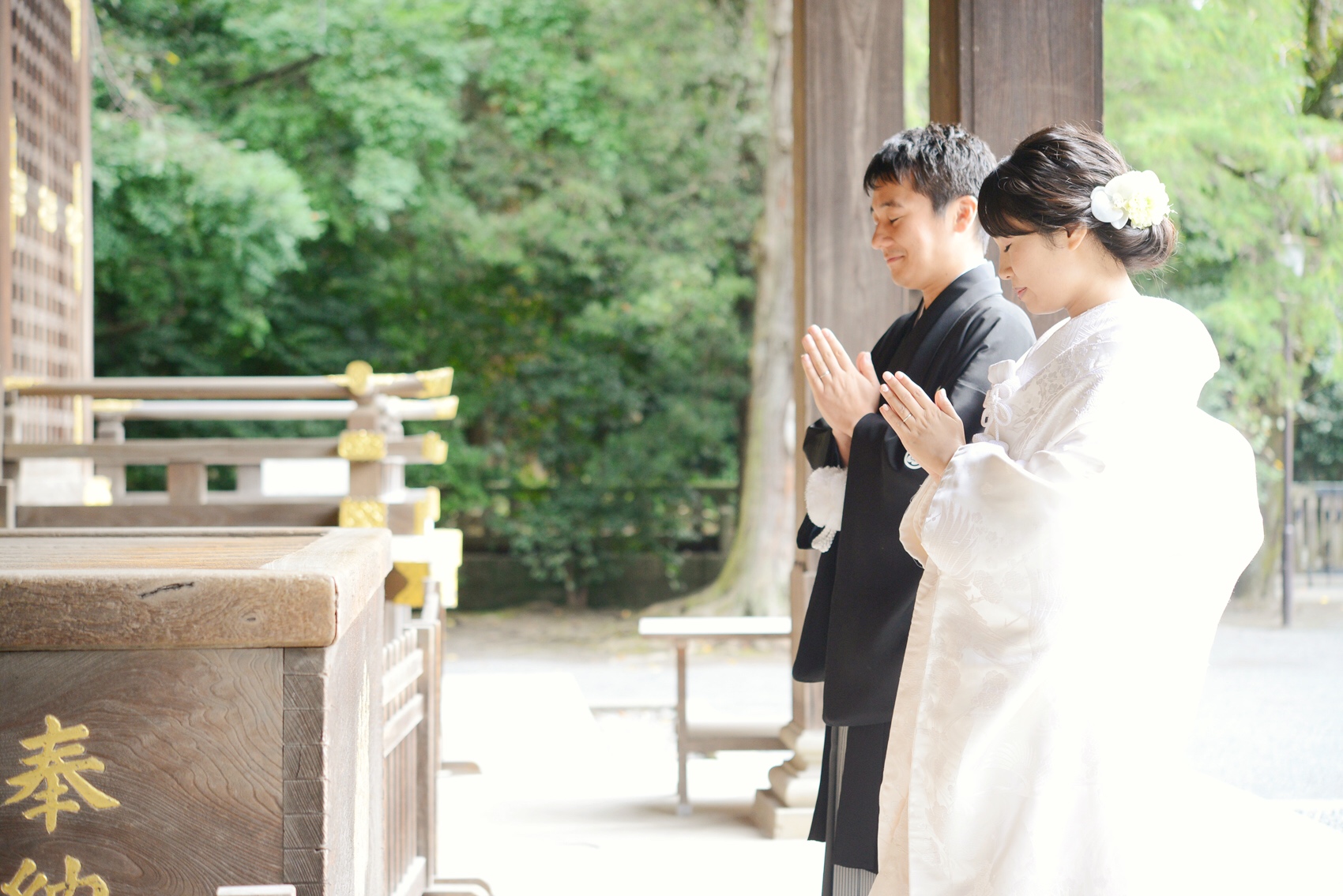 三嶋大社様での前撮り