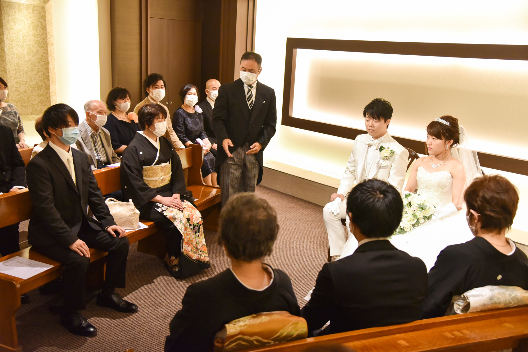 結婚式の親族紹介